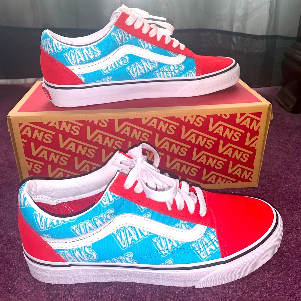 Old Skool Multi color vans